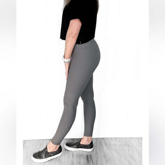 Little Bipsy Athletic Ribbed Leggings Grey Size XXL - Picture 1 of 9